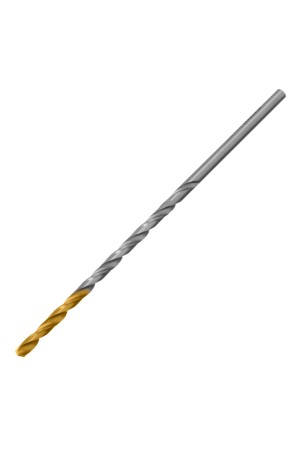 Сверло спиральное по металлу 3 х 100 мм, Р6М5, Golden Tip, удлиненное, 2шт. Denzel