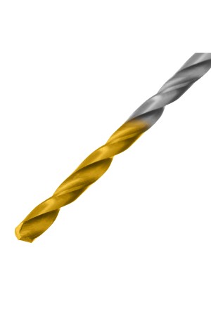 Сверло спиральное по металлу 3 х 100 мм, Р6М5, Golden Tip, удлиненное, 2шт. Denzel