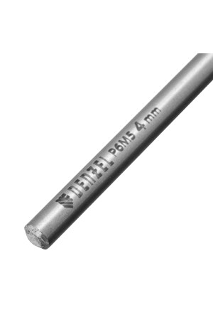 Сверло спиральное по металлу 4 х 119 мм, Р6М5, Golden Tip, удлиненное Denzel