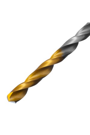 Сверло спиральное по металлу 4,2 х 119 мм, Р6М5, Golden Tip, удлиненное Denzel