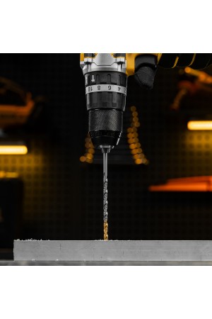 Сверло спиральное по металлу 5 х 132 мм, Р6М5, Golden Tip, удлиненное Denzel