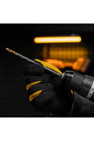 Сверло спиральное по металлу 5,5 х 139 мм, Р6М5, Golden Tip, удлиненное Denzel