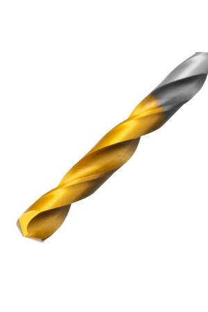 Сверло спиральное по металлу 5,5 х 139 мм, Р6М5, Golden Tip, удлиненное Denzel