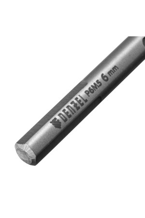 Сверло спиральное по металлу 6 х 139 мм, Р6М5, Golden Tip, удлиненное Denzel