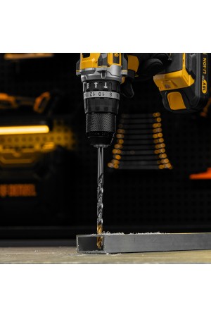 Сверло спиральное по металлу 8,5 х 165 мм, Р6М5, Golden Tip, удлиненное Denzel