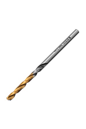 Сверло спиральное по металлу 3 x 61мм, Р6М5, Golden Tip, многогранная заточка, 2шт. Denzel