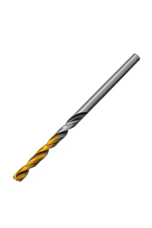 Сверло спиральное по металлу 3,2 x 65мм, Р6М5, Golden Tip, многогранная заточка, 2шт. Denzel