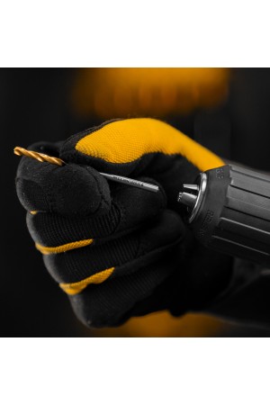 Сверло спиральное по металлу 3,5 x 70мм, Р6М5, Golden Tip, многогранная заточка, 2шт. Denzel