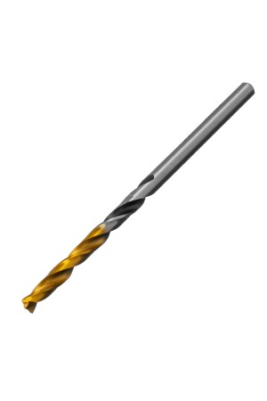 Сверло спиральное по металлу 3,5 x 70мм, Р6М5, Golden Tip, многогранная заточка, 2шт. Denzel