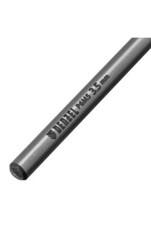 Сверло спиральное по металлу 3,5 x 70мм, Р6М5, Golden Tip, многогранная заточка, 2шт. Denzel