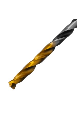 Сверло спиральное по металлу 3,5 x 70мм, Р6М5, Golden Tip, многогранная заточка, 2шт. Denzel