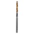 Сверло спиральное по металлу 4 x 75мм, Р6М5, Golden Tip, многогранная заточка Denzel