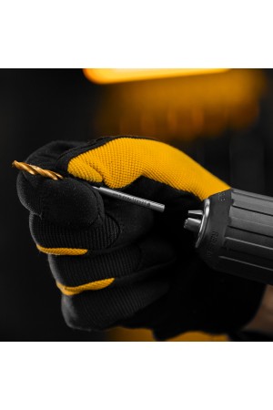 Сверло спиральное по металлу 4 x 75мм, Р6М5, Golden Tip, многогранная заточка Denzel