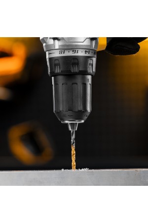 Сверло спиральное по металлу 4,2 x 75мм, Р6М5, Golden Tip, многогранная заточка Denzel