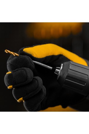 Сверло спиральное по металлу 4,2 x 75мм, Р6М5, Golden Tip, многогранная заточка Denzel