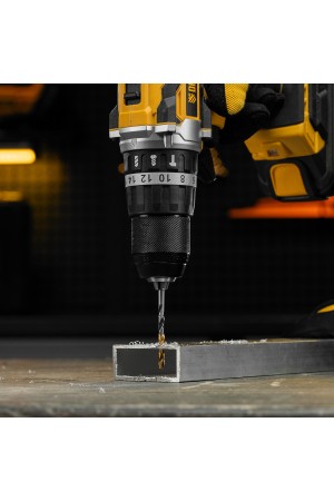 Сверло спиральное по металлу 4,5 x 80мм, Р6М5, Golden Tip, многогранная заточка Denzel