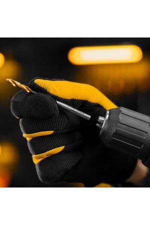 Сверло спиральное по металлу 5 x 86мм, Р6М5, Golden Tip, многогранная заточка Denzel