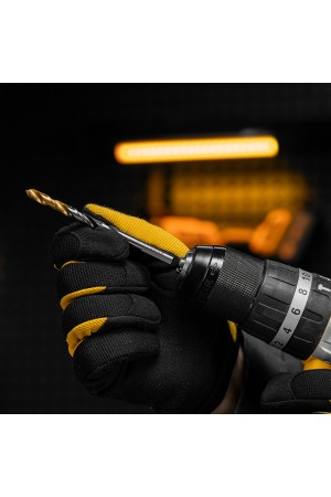 Сверло спиральное по металлу 6,5 x 93мм, Р6М5, Golden Tip, многогранная заточка Denzel