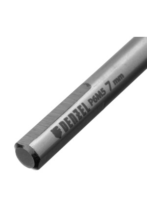 Сверло спиральное по металлу 7,0 x 109мм, Р6М5, Golden Tip, многогранная заточка Denzel