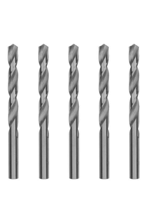 Сверло по металлу, 11 мм, полированное, HSS, 5 шт, цилиндрический хвостовик Matrix