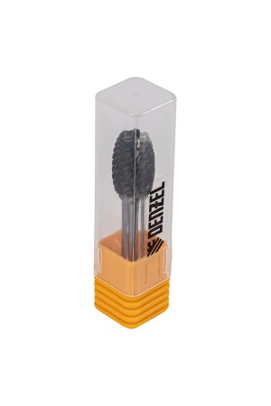 Борфреза по металлу твердосплавная, овальная, тип-E, 12 мм// Denzel