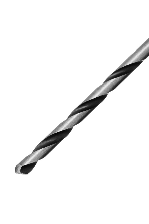 Сверло по металлу, 2 мм, быстрорежущая сталь, 10 шт, цилиндрический хвостовик Сибртех
