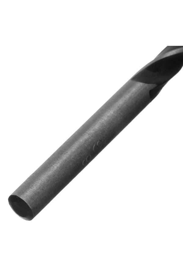 Сверло по металлу, 4.8 мм, быстрорежущая сталь, 10 шт, цилиндрический хвостовик Сибртех