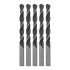 Сверло по металлу, 9.5 мм, быстрорежущая сталь, 5 шт, цилиндрический хвостовик Сибртех