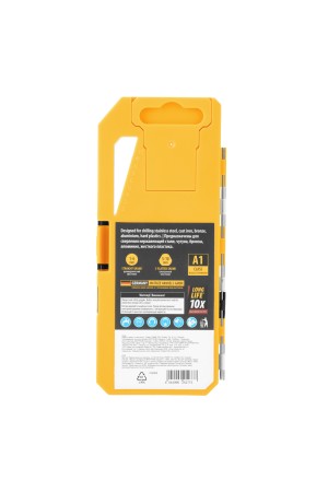 Набор сверл по металлу, 2-8мм, Р6М5-TiN, Golden Tip, 6 шт Denzel