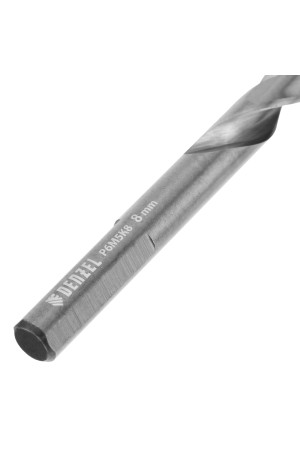 Набор сверл по металлу, 2-8мм, Р6М5К8-TiN, Golden Tip, 6 шт Denzel