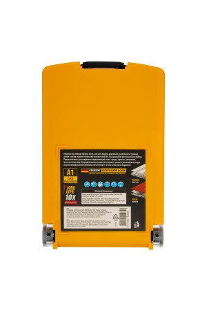 Набор сверл по металлу, 1-10 мм, Р6М5К8-TiN, Golden Tip, 19 шт Denzel