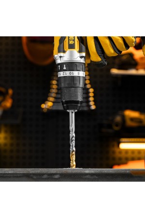 Набор сверл по металлу, 1-13 мм, Р6М5-TiN, Golden Tip, 25 шт Denzel