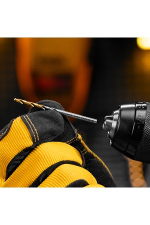 Набор сверл по металлу, 1-13 мм, Р6М5-TiN, Golden Tip, 25 шт Denzel