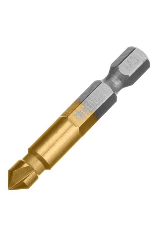Зенковка конусная под М3, HSS, по металлу, 6-гранный хвостовик Denzel