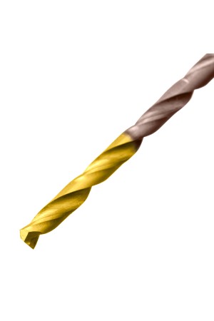 Набор сверл по металлу, 1-13 мм, Р6М5К8-TiN, Golden Tip, 25 шт Denzel