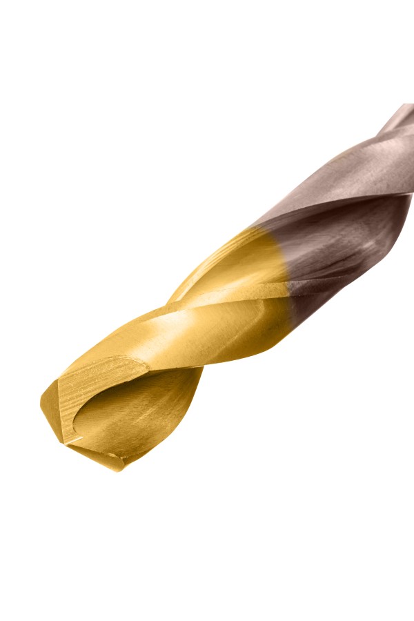 Набор сверл по металлу, 1-13 мм, Р6М5К8-TiN, Golden Tip, 25 шт Denzel