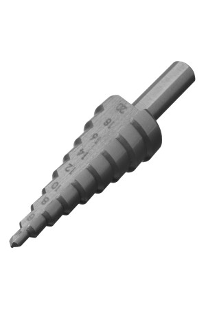 Сверло ступенчатое по металлу 4-6-8-10-12-14-16-18-20 мм, 4241 Сибртех