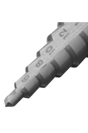 Сверло ступенчатое по металлу 4-6-8-10-12-14-16-18-20 мм, 4241 Сибртех