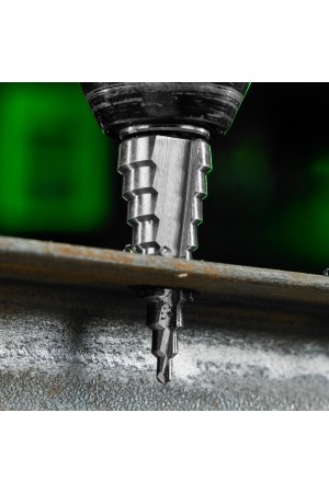 Сверло ступенчатое по металлу 4-6-8-10-12-14-16-18-20 мм, 4241 Сибртех