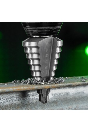 Сверло ступенчатое по металлу, 9-12-15-18-21-24-27-30-33-36 мм, 4241 Сибртех