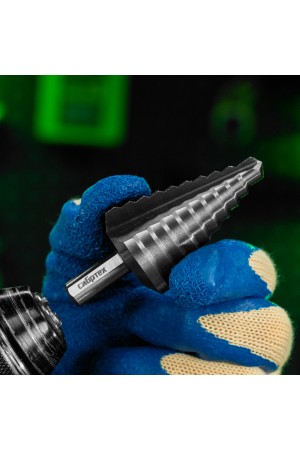 Сверло ступенчатое по металлу, 9-12-15-18-21-24-27-30-33-36 мм, 4241 Сибртех