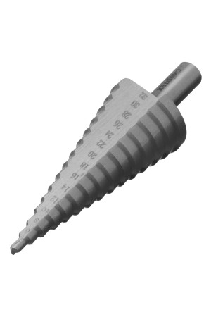 Сверло ступенчатое по металлу, 4-6-8-10-12-14-16-18-20-22-24-26-28-30-32 мм, 4241 Сибртех