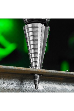 Сверло ступенчатое по металлу, 4-6-8-10-12-14-16-18-20-22-24-26-28-30-32 мм, 4241 Сибртех