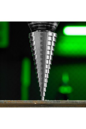 Сверло ступенчатое по металлу, 4-6-8-10-12-14-16-18-20-22-24-26-28-30-32 мм, 4241 Сибртех