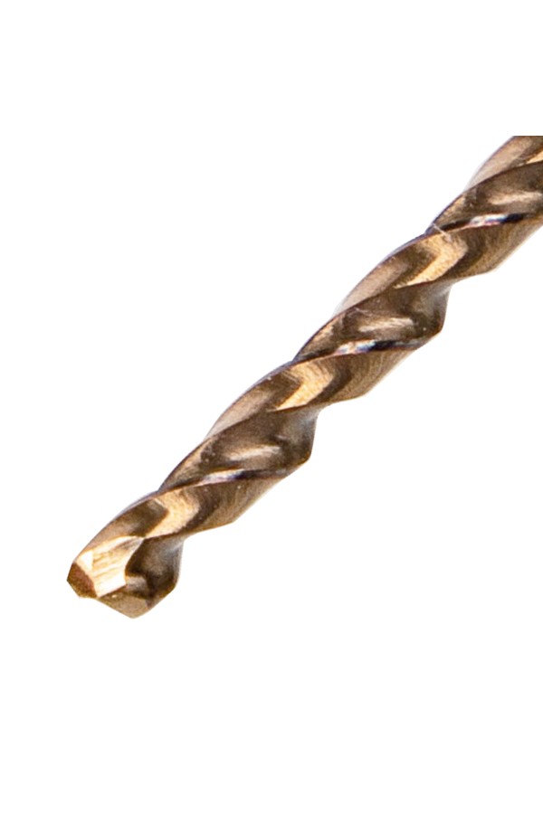 Сверло спиральное по металлу, 2 мм, HSS-Co, 2 шт Gross