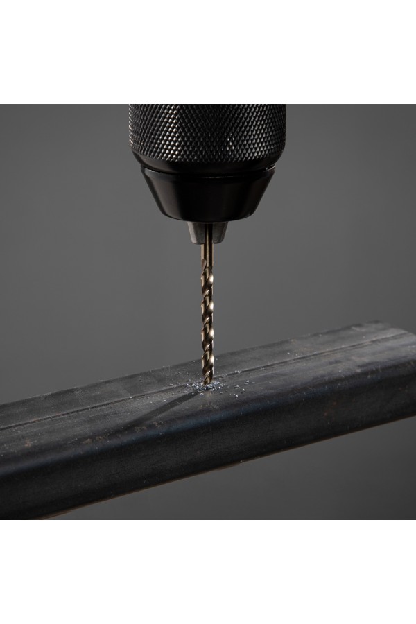 Сверло спиральное по металлу, 3.5 мм, HSS-Co, 2 шт Gross