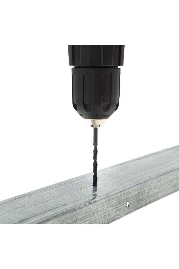 Набор сверл по металлу, 1.5-2.5-3-4-5 мм, HSS, 5 шт, пластиковый бокс, цилиндрический хвостовик Sparta