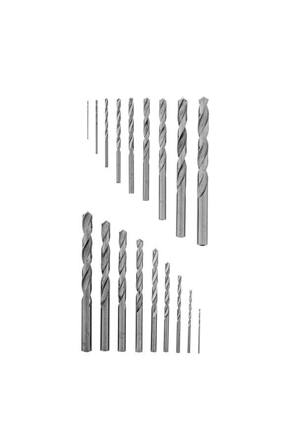 Набор сверл по металлу, 1-10 мм, 170 шт, HSS, в металлическом кейсе Matrix
