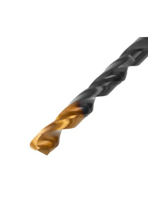 Набор сверл по металлу, 1,5-6,5 мм, HSS-Tin, Golden Tip, 13 шт Denzel