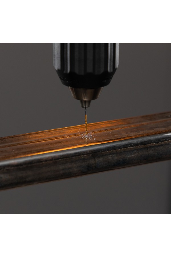 Набор сверл по металлу, 1-10 мм, HSS-Tin, Golden Tip, 19 шт Denzel